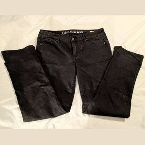 Calvin Klein Jeans Black Straight Leg 30x30